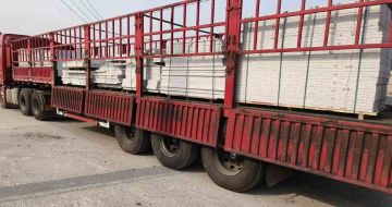 梧州 白麻荔枝面外墙干挂，工厂装车日常