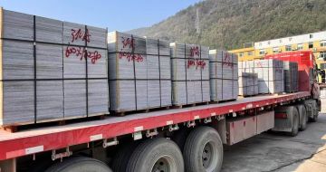 梧州 芝麻灰地铺石出货日常