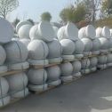 梧州 白麻花岗岩石材圆球，石球，挡车球，隔离球，景观石球，风水球等