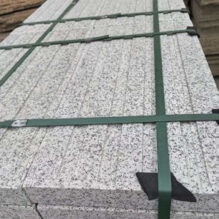 梧州 白麻花岗岩直行盲道石，盲条，地铺石