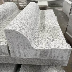 梧州 白麻花岗岩S型路沿石，路侧石，马路牙子等