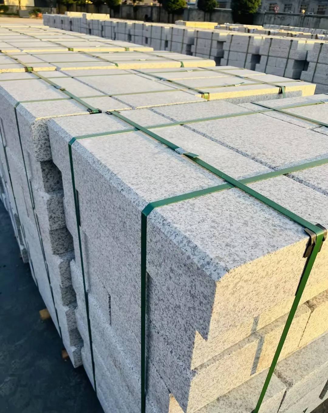 梧州 白麻花岗岩路沿石，马路牙子，路缘石，平石，立缘石等