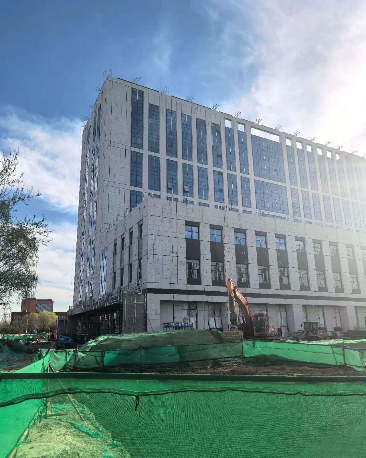 梧州 白麻花岗岩石材外墙干挂