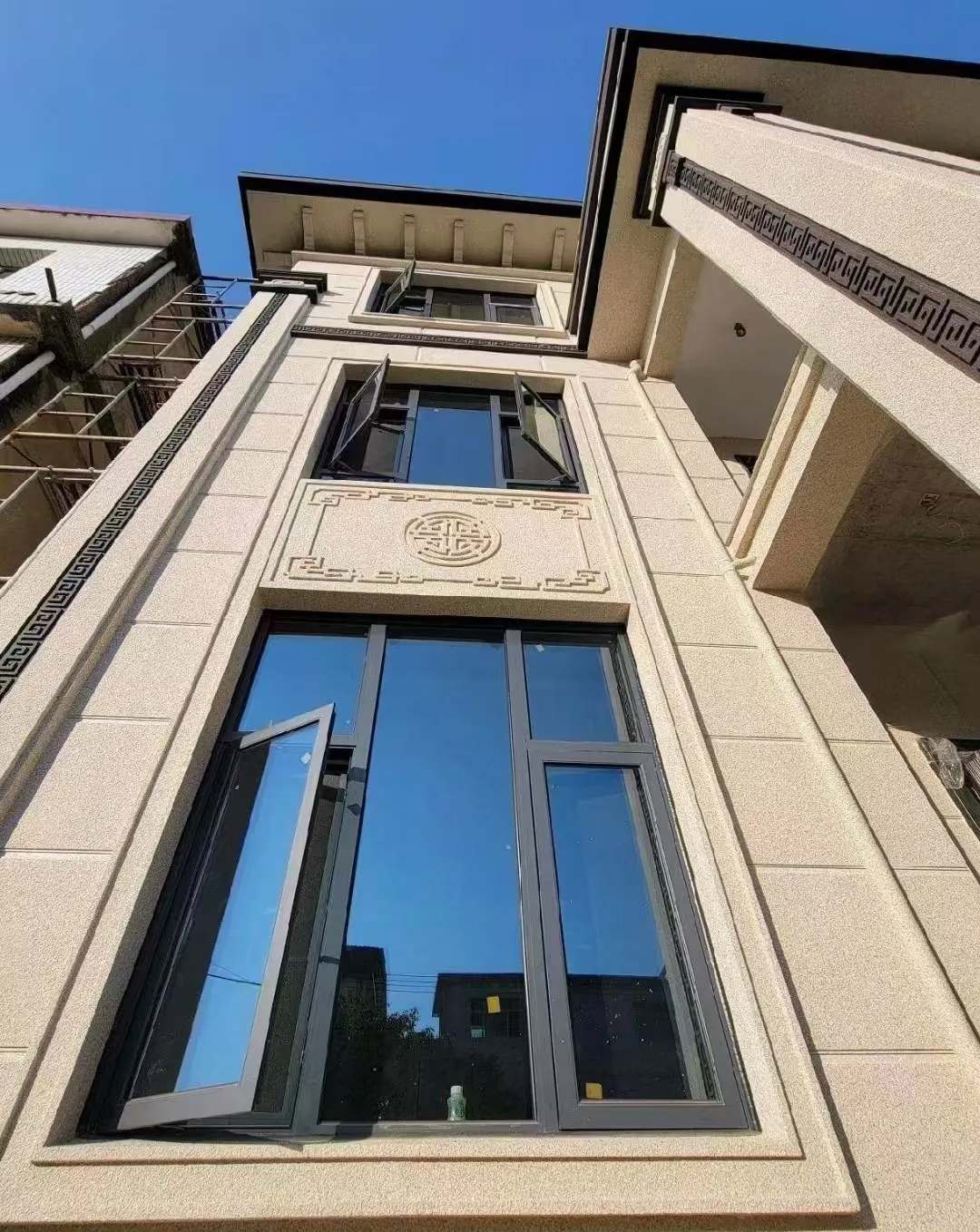 梧州 黄金麻荔枝面别墅外墙干挂效果展示