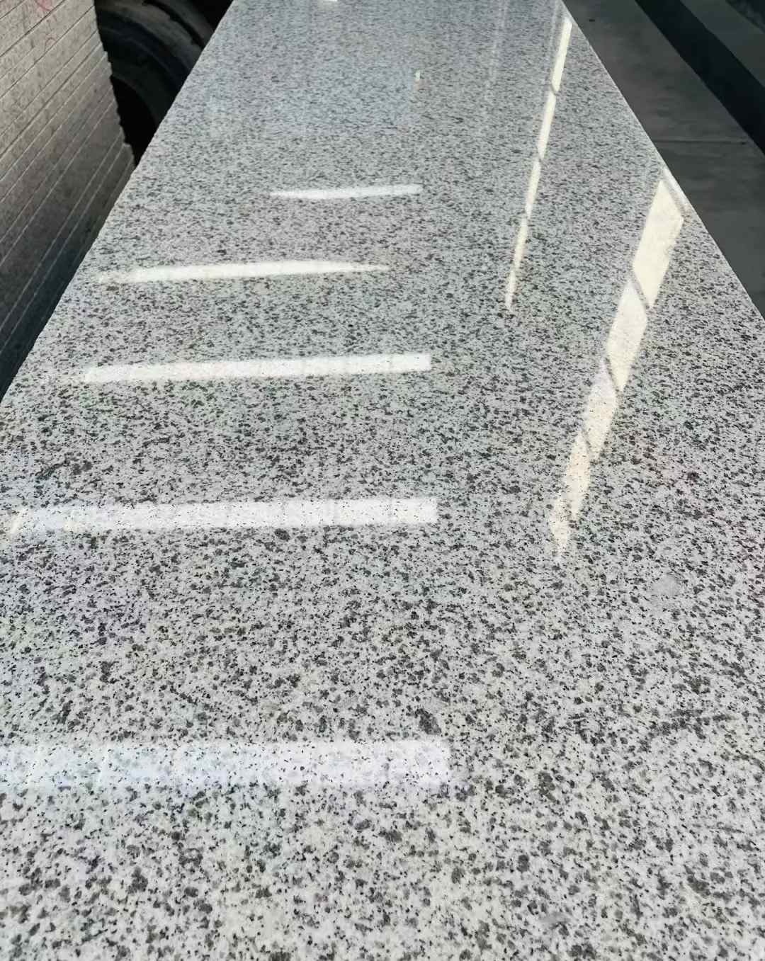 梧州 白麻花岗岩光面毛板